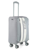 DKNY INSTINCT Range Storm Grey Color Soft Case Poly Twill Cabin Size LUGGAGE