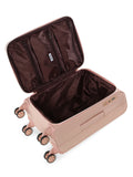 DKNY INSTINCT Range Venus Rose Color Soft Case Poly Twill Cabin Size Luggage