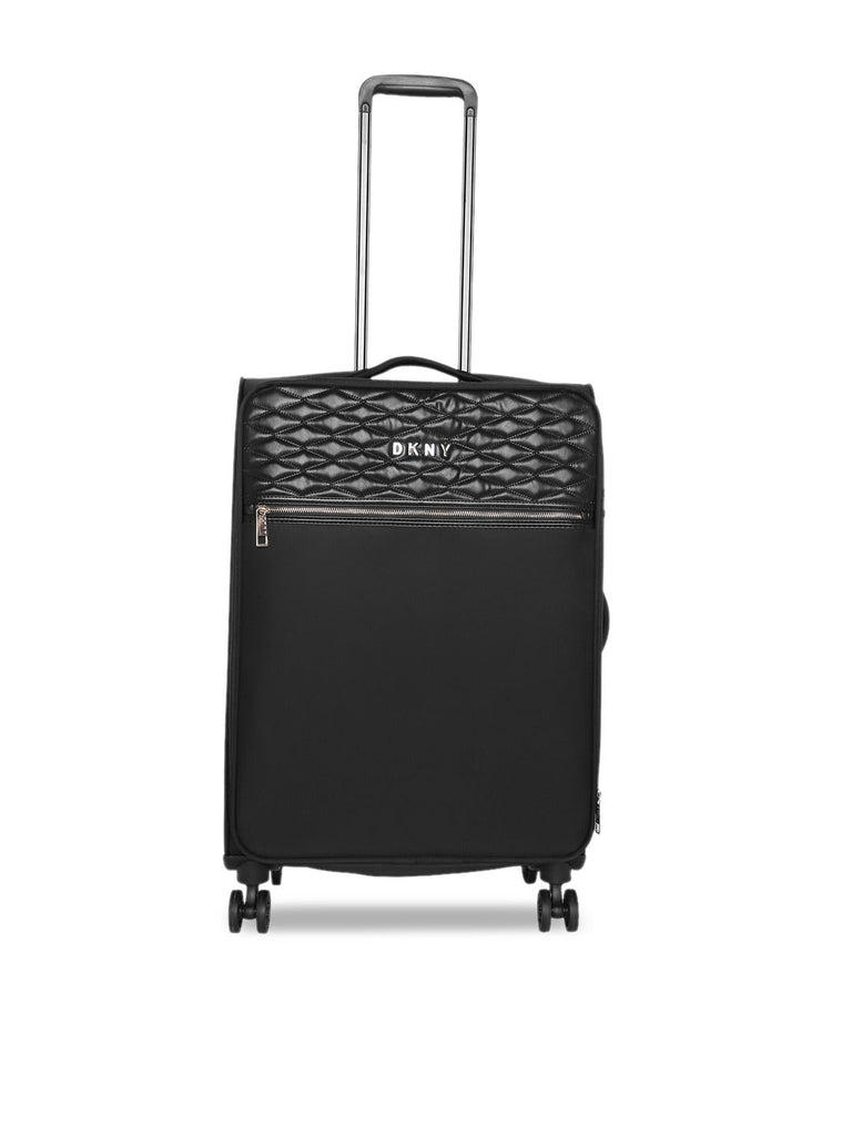 Quilted Dkny White Luggage DKNY QUILTED SOFT Range Black Color