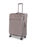 DKNY QUILTED SOFT Range Pewter Color Soft Luggage