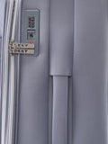 DKNY AFTER HOURS Strom Grey Color Soft Side Polyester Twill Material Soft Trolley