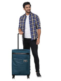 DKNY GLOBE TROTTER Range Teal Color Soft Luggage