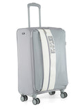 DKNY INSTINCT Range Storm Grey Color Soft Case Poly Twill Medium Size LUGGAGE