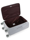 DKNY INSTINCT Range Storm Grey Color Soft Case Poly Twill Medium Size LUGGAGE