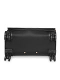 DKNY Quilted Soft Soft Medium Black Luggage Trolley