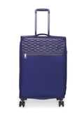 DKNY Quilted Hard Medium Indigo Luggage Trolley