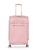 DKNY Signature Softs Soft Medium Dark Rose Luggage Trolley