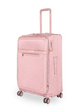 DKNY Signature Softs Soft Medium Dark Rose Luggage Trolley