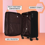 DKNY TRADEMARK Range Black Color Soft Luggage