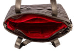DKNY Quilted Soft Range Pewter Color Soft One Size Business Bag