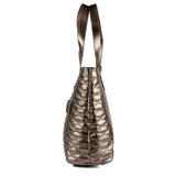 DKNY Quilted Soft Range Pewter Color Soft One Size Business Bag