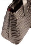DKNY Quilted Soft Range Pewter Color Soft One Size Business Bag