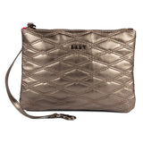 DKNY Quilted Soft Range Pewter Color Soft One Size Business Bag