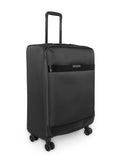 DKNY Mens Ace Soft Large Black Luggage Trolley