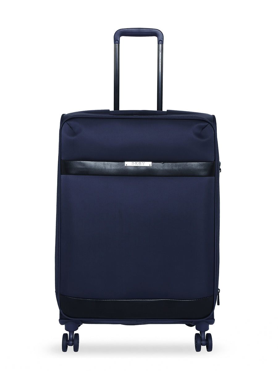 DKNY Mens Ace Soft Large Navy Luggage Trolley