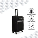 DKNY FEARLESS Range Black & White Color Soft Luggage