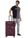 DKNY GLOBE TROTTER Range Cordavan Color Soft Large Luggage