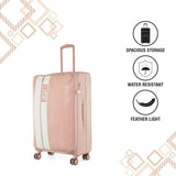DKNY INSTINCT Range Venus Rose Color Soft Case Poly Twill Large Size LUGGAGE