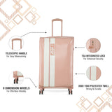 DKNY INSTINCT Range Venus Rose Color Soft Case Poly Twill Large Size LUGGAGE