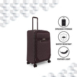 DKNY SIGNATURE LUX Range Graphite & Cordavan Color Soft Luggage