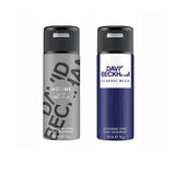 David Beckham Classicblue + Homme Deo Combo Set - Pack of 2