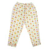 CASA DE NEENEE Elephant Cotton Peter pan collar  Pyjama Set, 6-8 Yrs