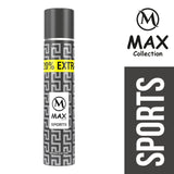 MAX COLLECTION SPORTS - 75 Ml + 15 Ml Extra Deodorant
