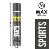 MAX COLLECTION SPORTS - 75 Ml + 15 Ml Extra Deodorant