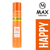 MAX COLLECTION HAPPY - 75 Ml + 15 Ml Extra Deodorant