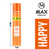 MAX COLLECTION HAPPY - 75 Ml + 15 Ml Extra Deodorant