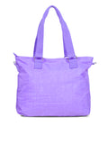BAHAMA Crinkle Soft Light Purple Shoulder Bag