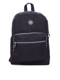 BAHAMA Crinkle Soft Black Backpack