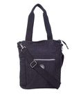 BAHAMA Crinkle Soft Black Shoulder Bag