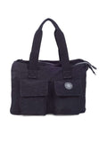 BAHAMA Crinkle Soft Black Handbag