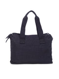 BAHAMA Crinkle Soft Black Handbag