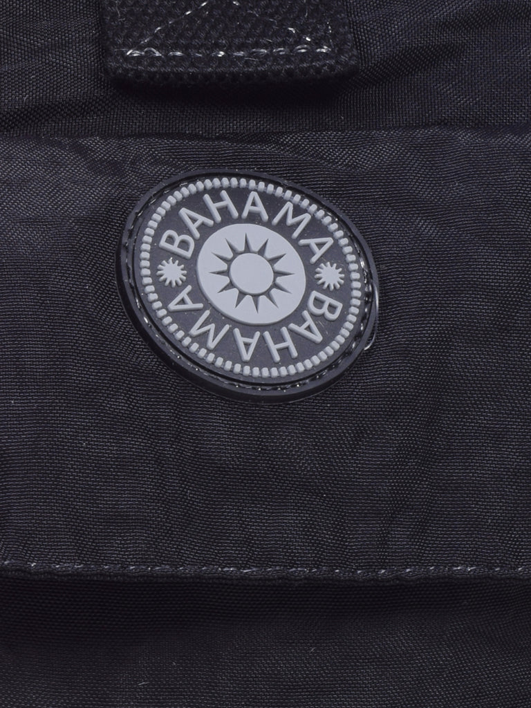 BAHAMA Crinkle Soft Black Handbag