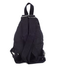 BAHAMA Crinkle Soft Black Backpack