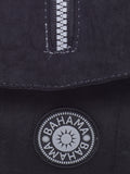 BAHAMA Crinkle Soft Black Backpack