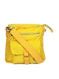 BAHAMA Crinkle Soft Yellow Shoulder Bag