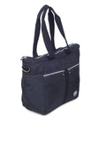 BAHAMA Crinkle Soft Black Shoulder Bag