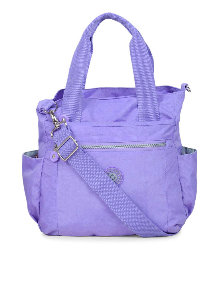 BAHAMA Crinkle Soft Light Purple Shoulder Bag