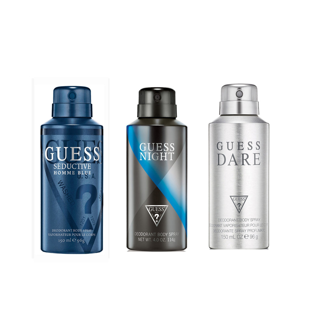 Guess Darehomme + Seductivehommeblue + Night Deo Combo Set - Pack of 3