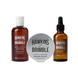 Hawkins & Brimble Beard Kit (Oil 50ml + Shampoo 250ml + Balm 50g)