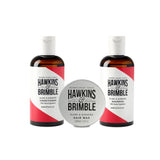 Hawkins & Brimble Hair Styling Kit (Wax 100ml + Shampoo 250ml + Conditioner 250ml)