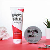 Hawkins & Brimble Shaving Set 2PC (Shaving Cream + Post Shave Balm)