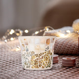 Yankee Candle Gold And Pearl Crackle Votive Holder