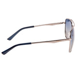 Equal Aviator Sunglasses with Blue Lens for Unisex