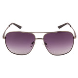 Equal Aviator Sunglasses with Purple Lens for Unisex