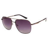 Equal Aviator Sunglasses with Purple Lens for Unisex