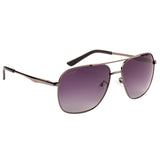 Equal Aviator Sunglasses with Purple Lens for Unisex